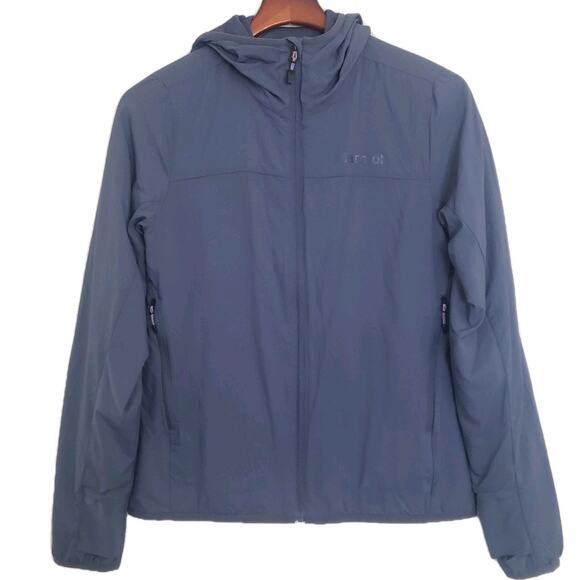 Marmot Womens ALT HB Hoody Storm‎ Full Zip Jacket Blue Ultralight Climbing Hike - Picture 2 of 16